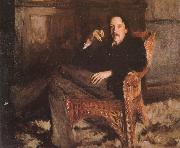 John Singer Sargent Robert Louis Stevenson oil on canvas
